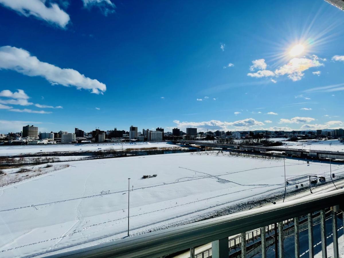 札幌中心 ｻｰﾋﾞｽｱﾊﾟｰﾄﾒﾝﾄsapporo中島公園2Ldk 901 Apartment Exterior photo